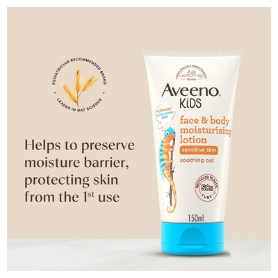 Aveeno Kids Face and Body Lotion 150ml